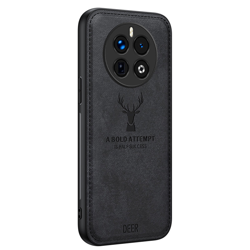 For Realme 12 Pro 5G / 12 Pro+ 5G Protective Case Deer Pattern PU+PC+TPU Slim Phone Cover