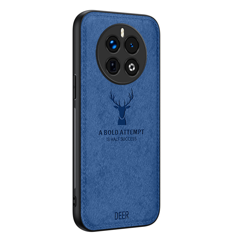 For Realme 12 Pro 5G / 12 Pro+ 5G Protective Case Deer Pattern PU+PC+TPU Slim Phone Cover