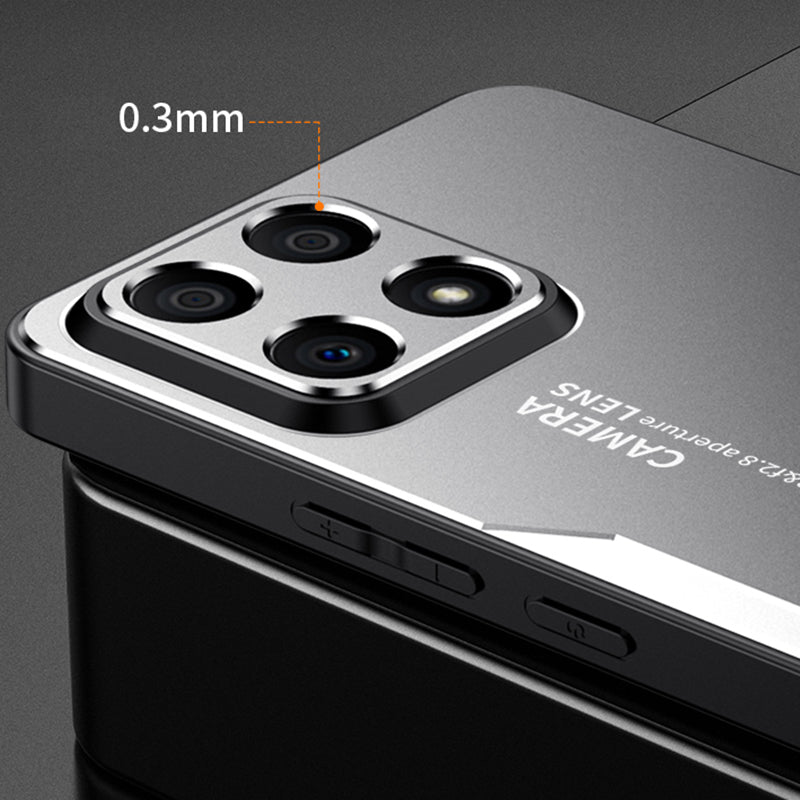 For Honor X30i Case Aluminum Alloy+TPU+PC Anti-Scratch Phone Cover