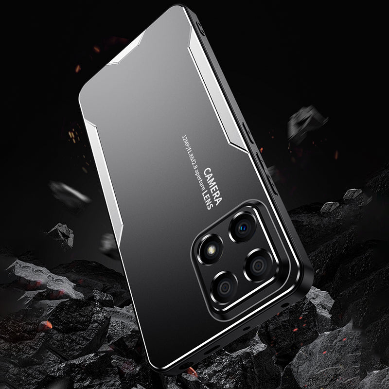 For Honor X30i Case Aluminum Alloy+TPU+PC Anti-Scratch Phone Cover