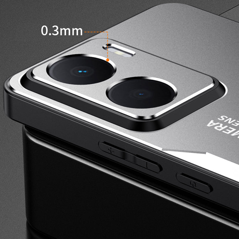 For Honor Play 40 Plus 5G Case Shockproof Aluminum Alloy+TPU+PC Phone Cover