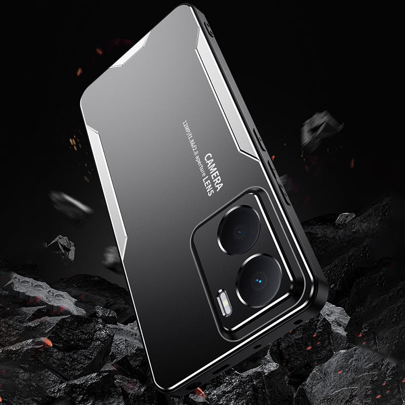 For Honor Play 40 Plus 5G Case Shockproof Aluminum Alloy+TPU+PC Phone Cover