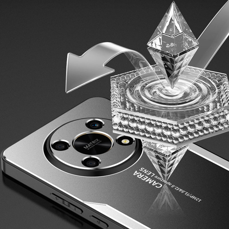 For Honor X30 5G Case Anti-Scratch Aluminum Alloy+TPU+PC Phone Case