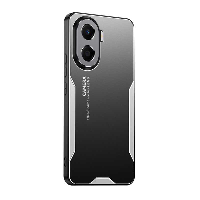 For Honor X40i 5G Shockproof Case Anti-Drop Metal+TPU+PC Phone Cover