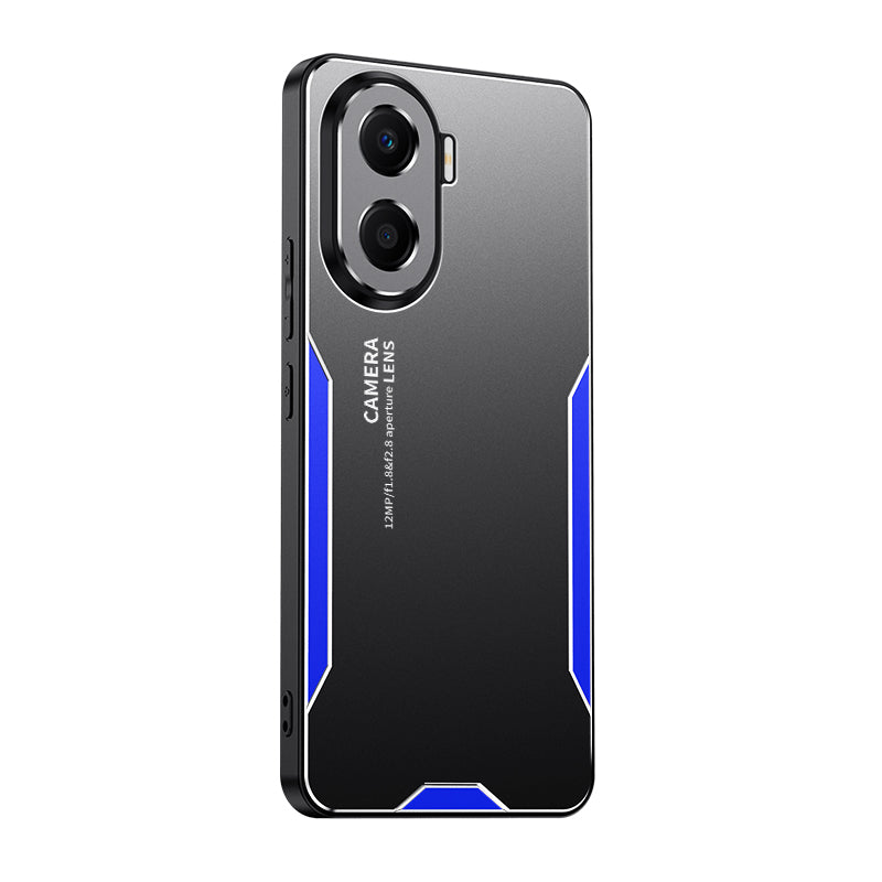 For Honor X40i 5G Shockproof Case Anti-Drop Metal+TPU+PC Phone Cover