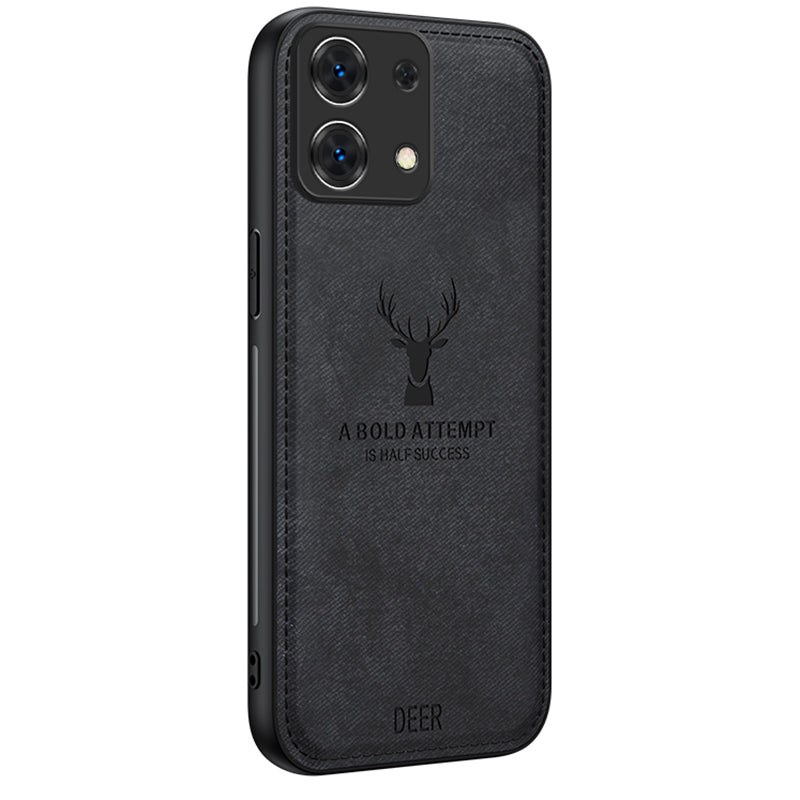 For Xiaomi Redmi Note 13 Pro 4G / Poco M6 Pro 4G Case Deer Pattern PU+PC+TPU Slim Phone Cover