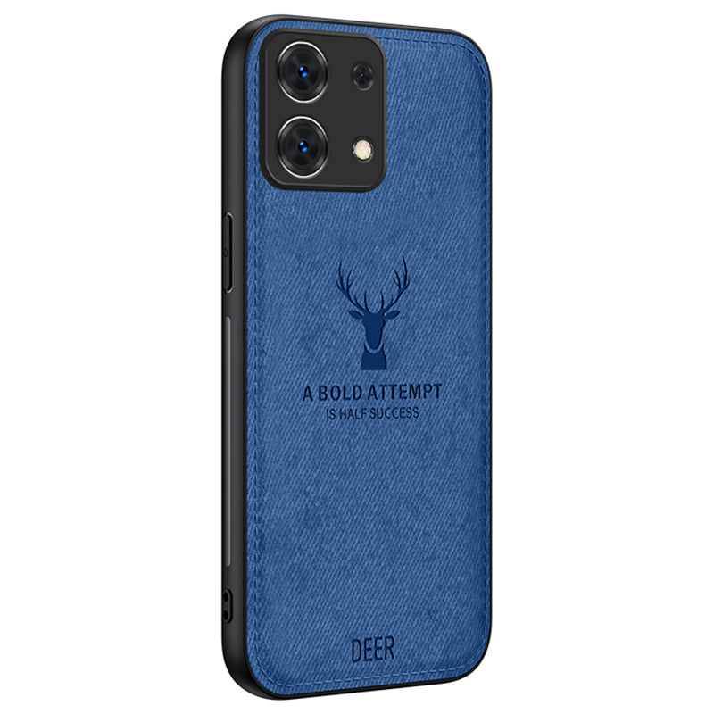 For Xiaomi Redmi Note 13 Pro 4G / Poco M6 Pro 4G Case Deer Pattern PU+PC+TPU Slim Phone Cover