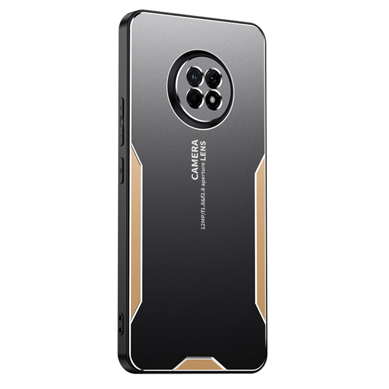 For Huawei Enjoy 20 Plus 5G Case Aluminium Alloy+PC+TPU Shockproof Tough Phone Cover