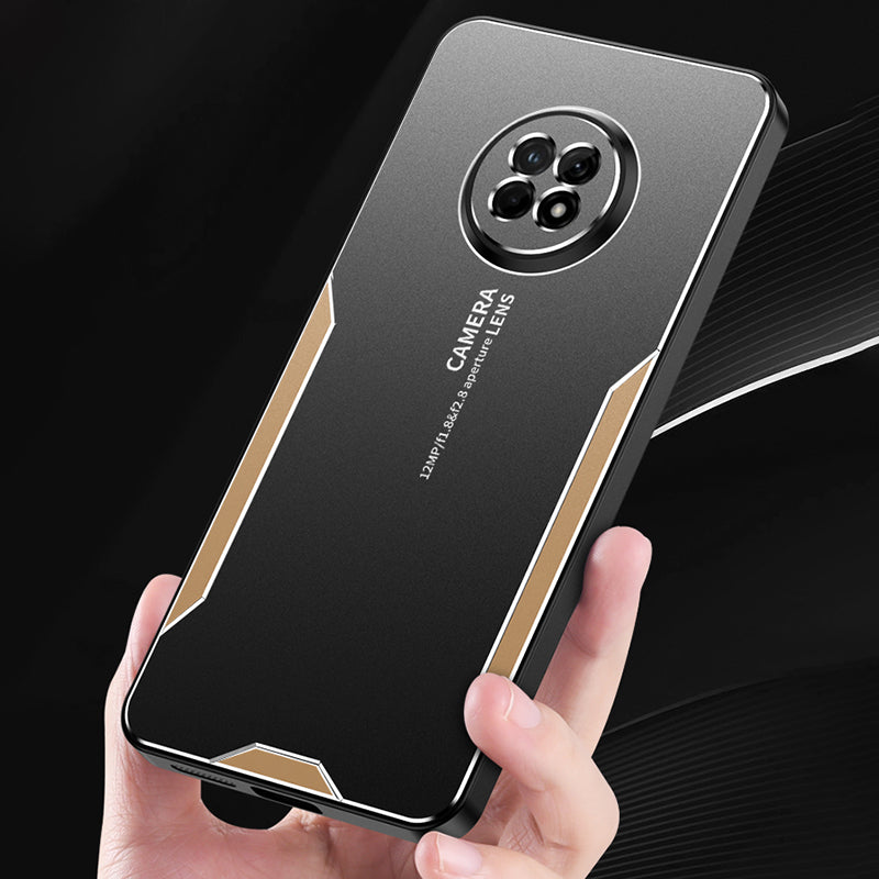 For Huawei Enjoy 20 Plus 5G Case Aluminium Alloy+PC+TPU Shockproof Tough Phone Cover