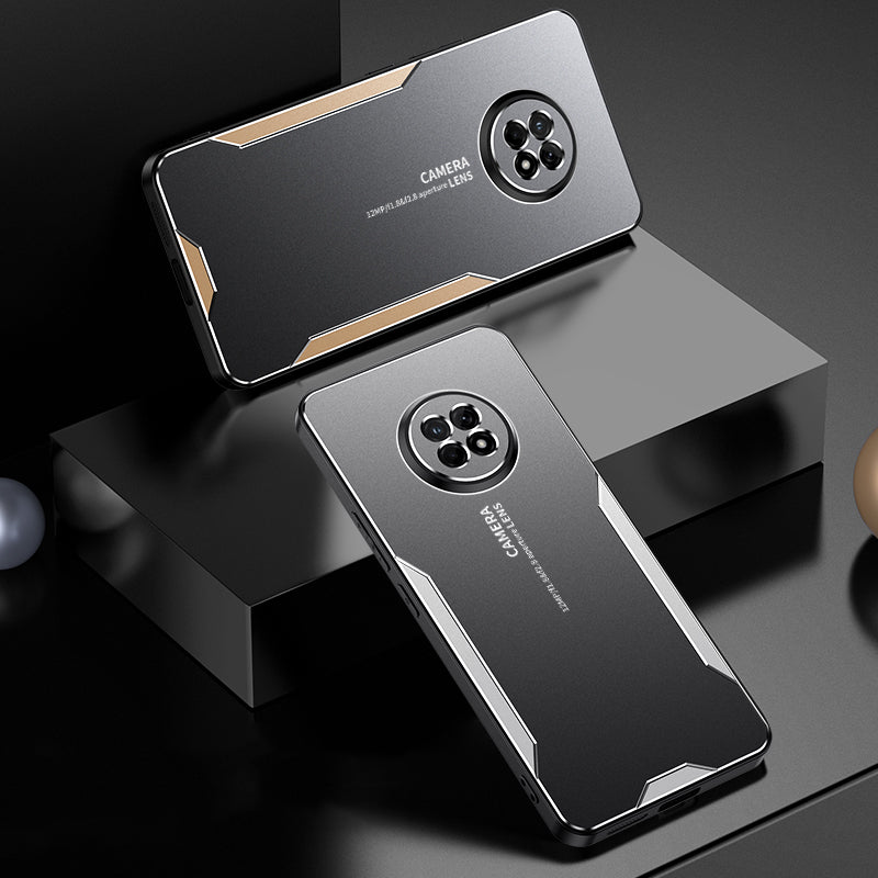 For Huawei Enjoy 20 Plus 5G Case Aluminium Alloy+PC+TPU Shockproof Tough Phone Cover