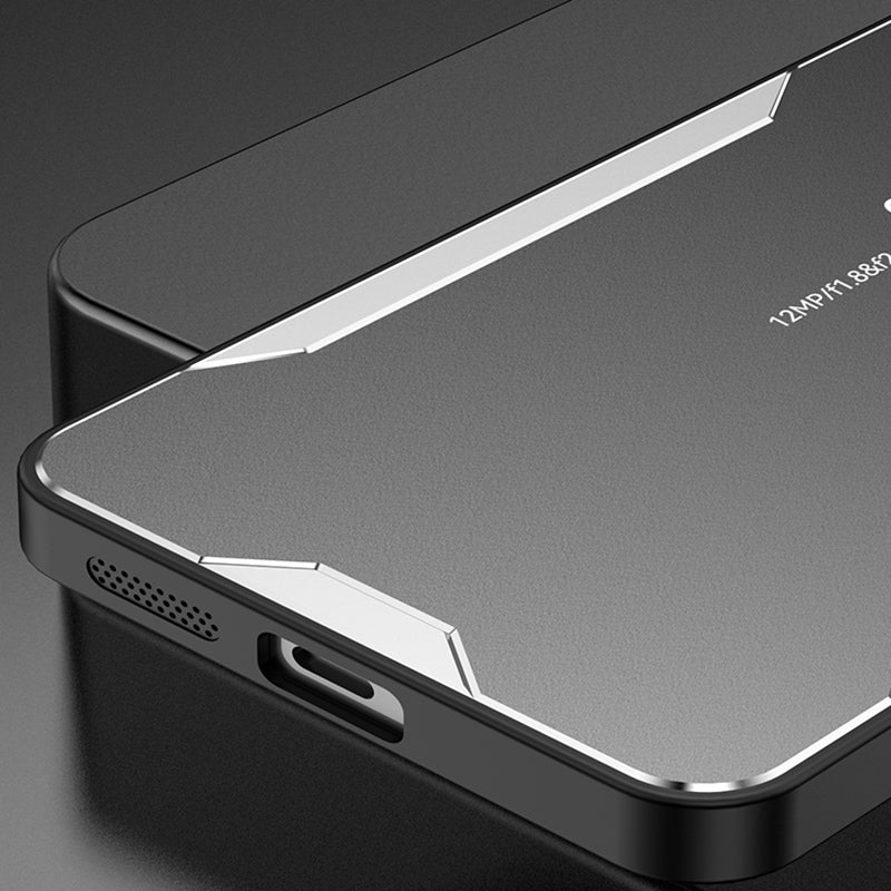 For Huawei Enjoy 50 Pro 4G Case PC+TPU+Aluminium Alloy Hard Armor Phone Cover