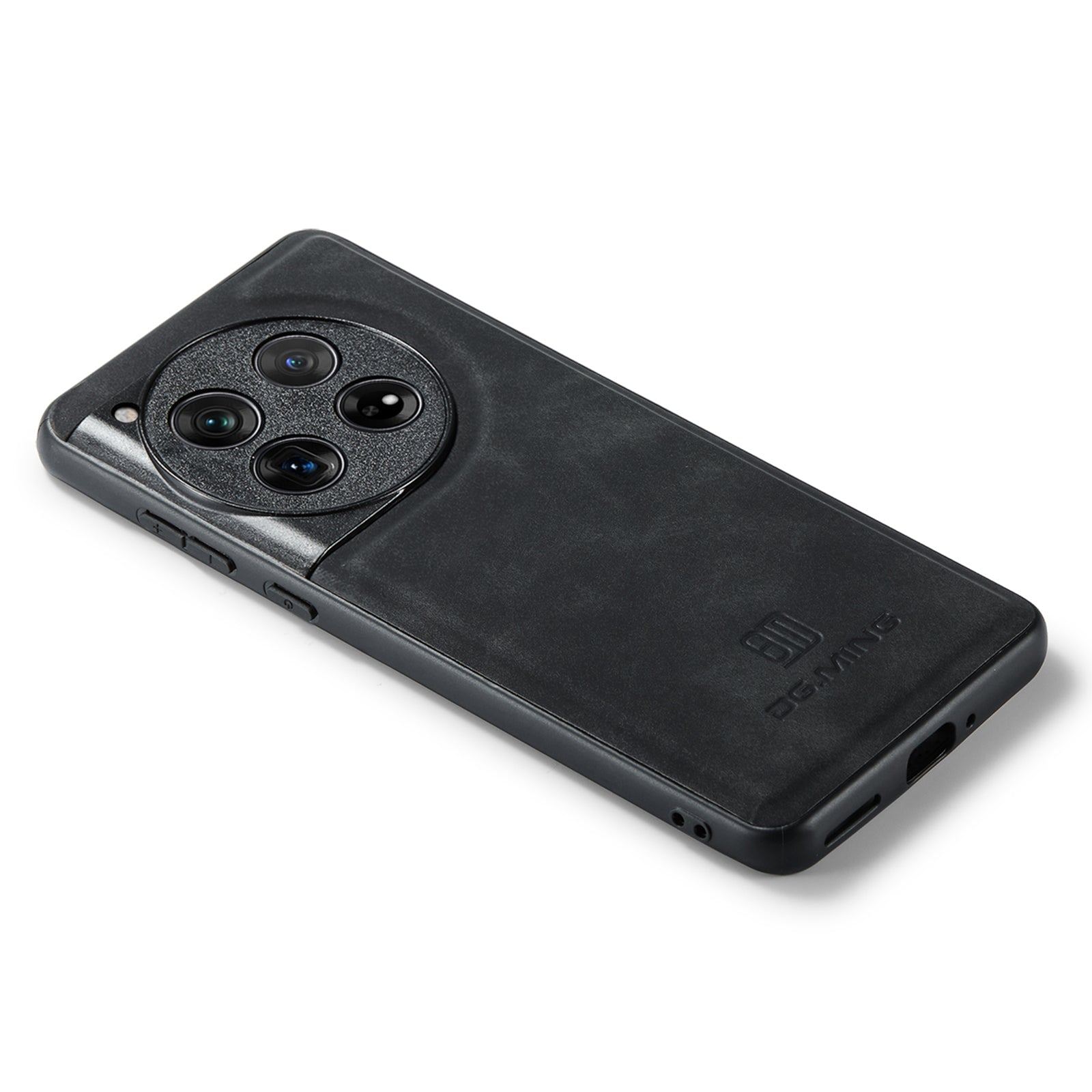 DG.MING For OnePlus 12 5G Case Leather+PC+TPU Anti-Drop Phone Cover