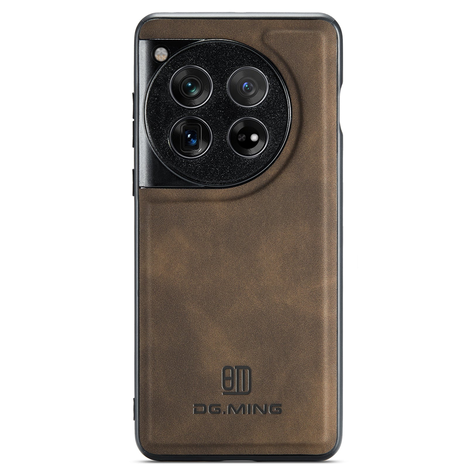 DG.MING For OnePlus 12 5G Case Leather+PC+TPU Anti-Drop Phone Cover