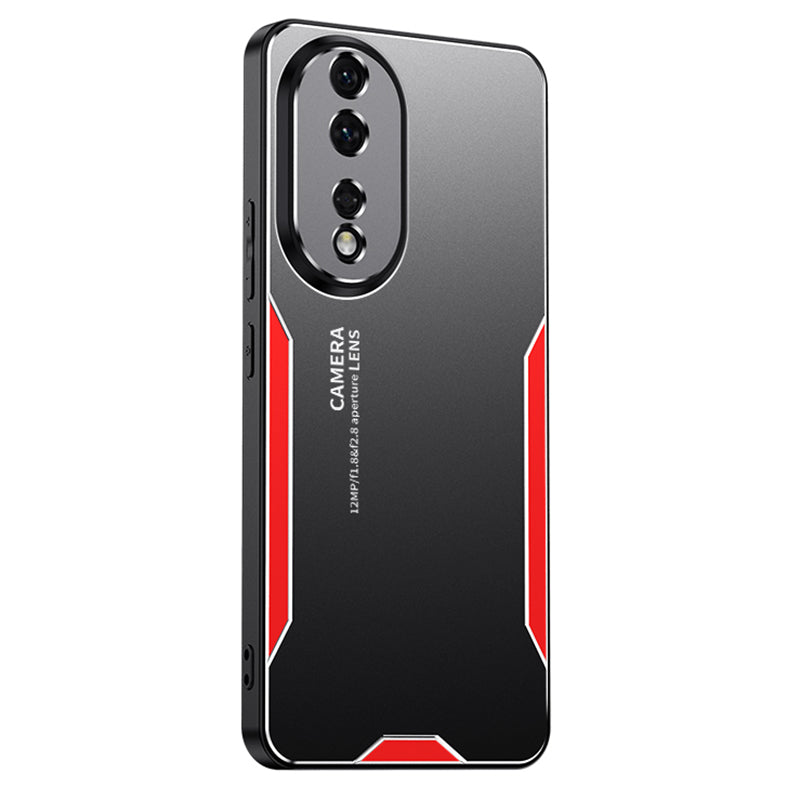 For Honor 80 5G Case Aluminium Alloy+PC+TPU Shock Absorption Phone Cover