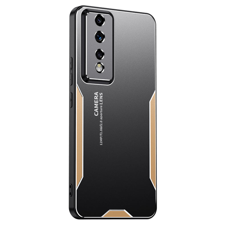 For Honor 80 GT 5G Case Dropproof Aluminium Alloy+PC+TPU Phone Back Cover