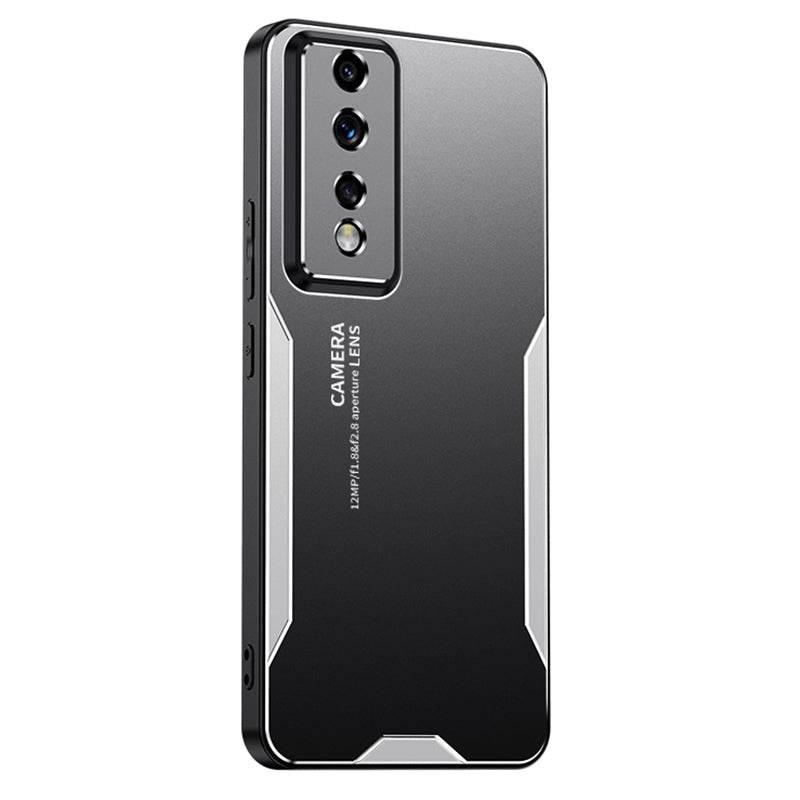 For Honor 80 GT 5G Case Dropproof Aluminium Alloy+PC+TPU Phone Back Cover