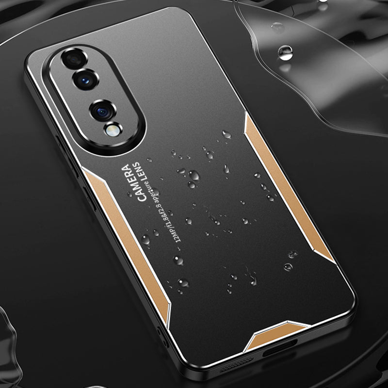For Honor 70 5G Case Heavy Duty Aluminum Alloy+TPU+PC Anti-Scratch Phone Cover