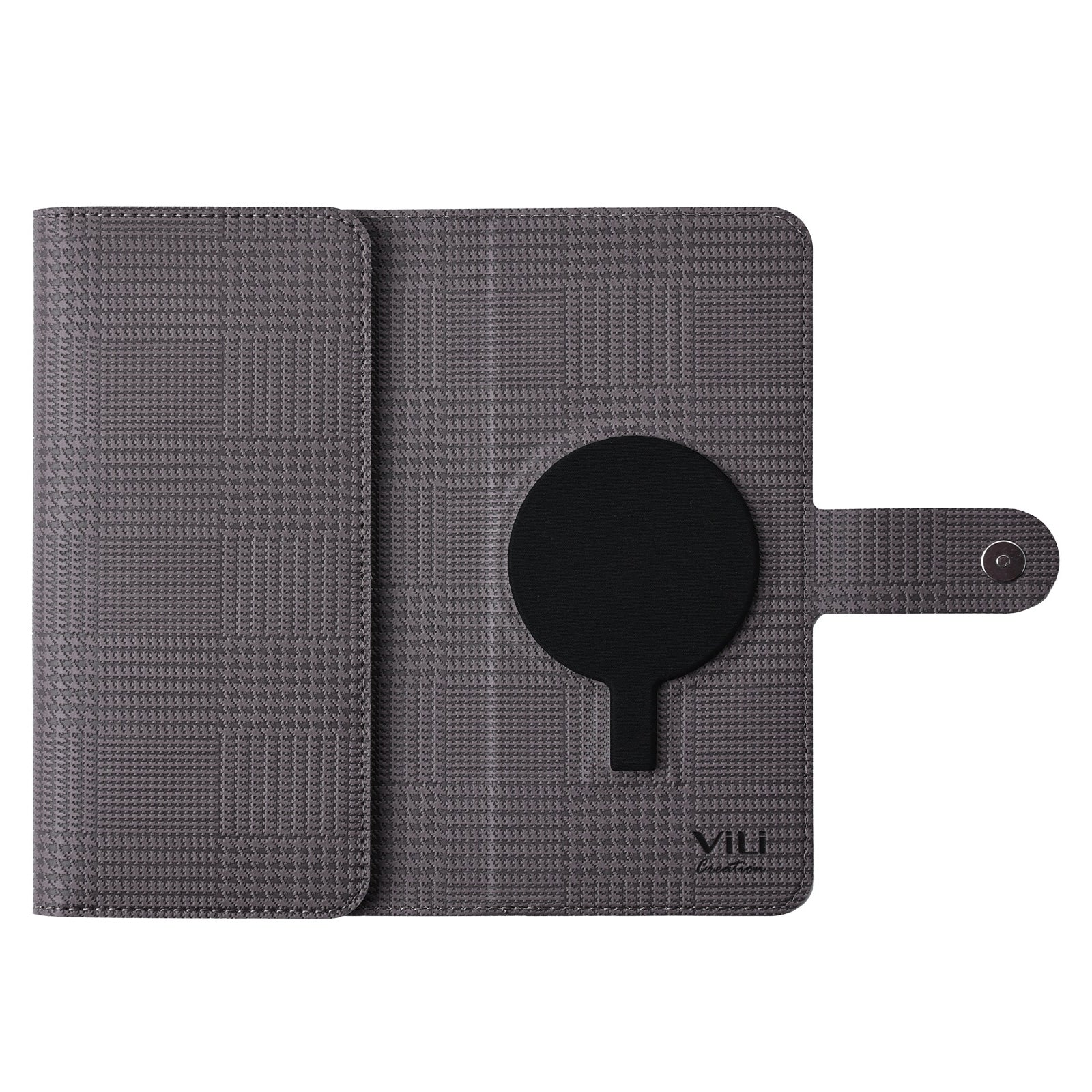 VILI GHA Series For iPhone 15 Pro Max Cell Phone Cases Wallet PU Leather+TPU+PC Cover Compatible with MagSafe