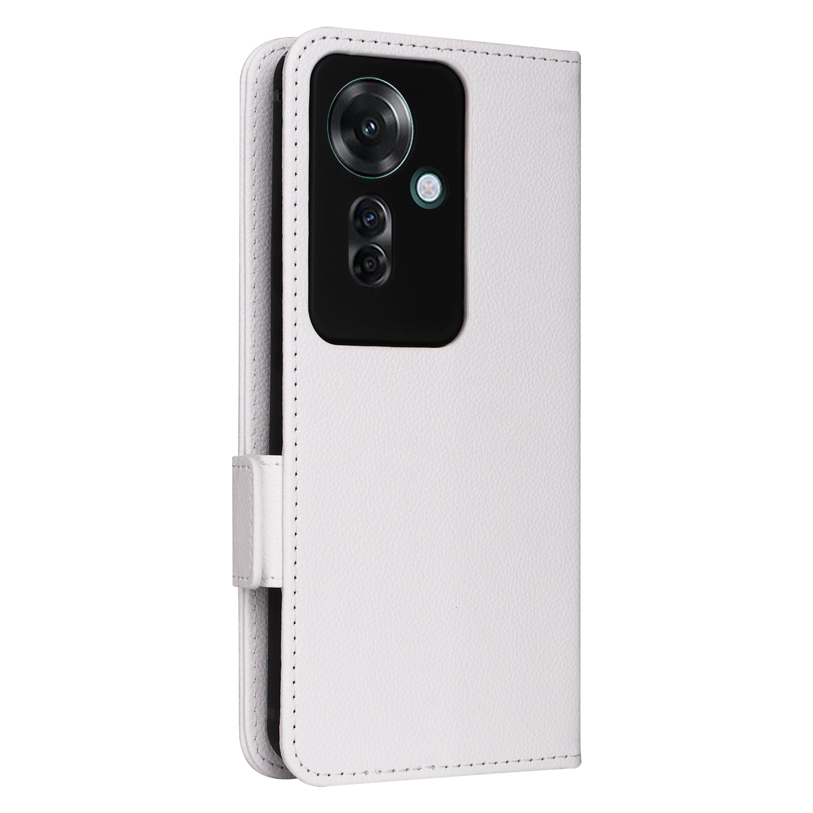 For Oppo Reno11 F 5G / F25 Pro 5G Case PU Leather Wallet Folio Phone Cover with Strap