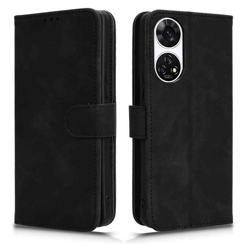For ZTE Anshin Family A303ZT Leather Case Skin-Touch Scratch Resistant Phone Cover