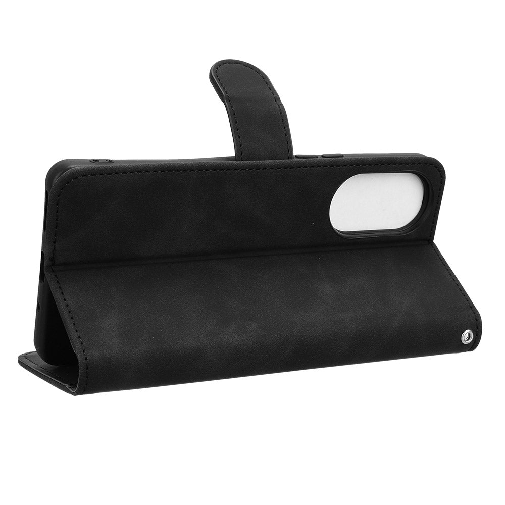 For ZTE Anshin Family A303ZT Leather Case Skin-Touch Scratch Resistant Phone Cover