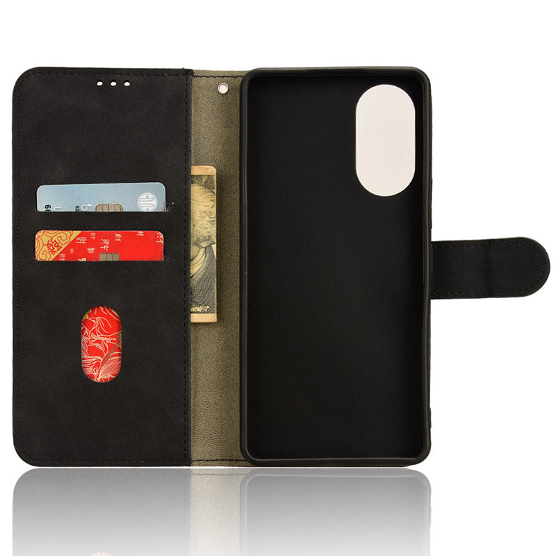 For ZTE Anshin Family A303ZT Leather Case Skin-Touch Scratch Resistant Phone Cover