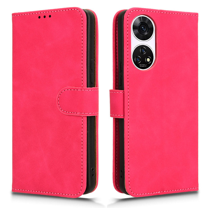 For ZTE Anshin Family A303ZT Leather Case Skin-Touch Scratch Resistant Phone Cover