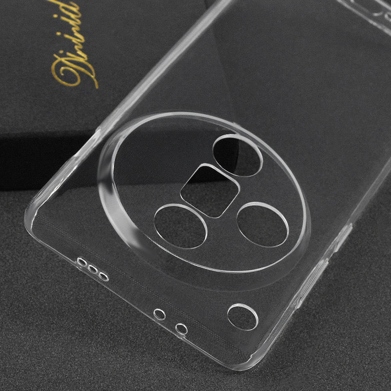For Oppo Find X7 Ultra Case Shockproof Thin Transparent TPU Phone Cover