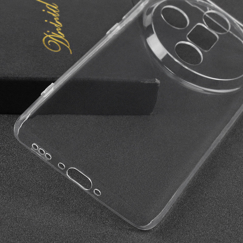 For Oppo Find X7 Ultra Case Shockproof Thin Transparent TPU Phone Cover