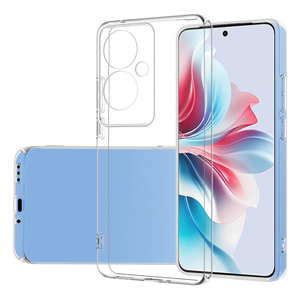For Oppo Reno11 F 5G Case TPU Ultra Thin Crystal Clear Phone Cover