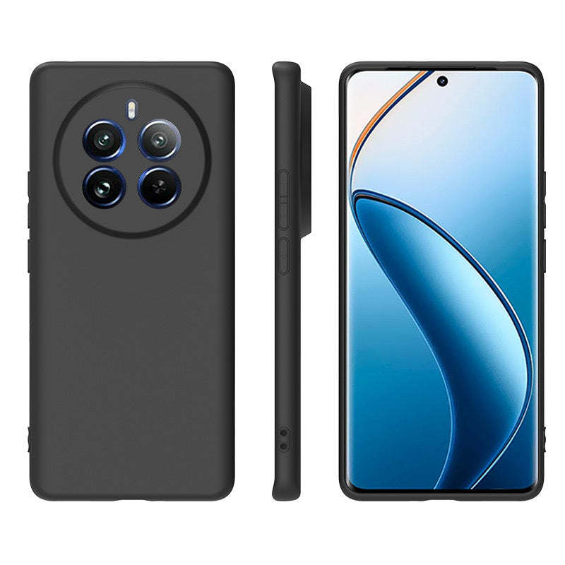 For Realme 12 Pro 5G  / 12 Pro+ 5G Case Matte Finish TPU Bump Proof Cover with Precise Lens Cutouts