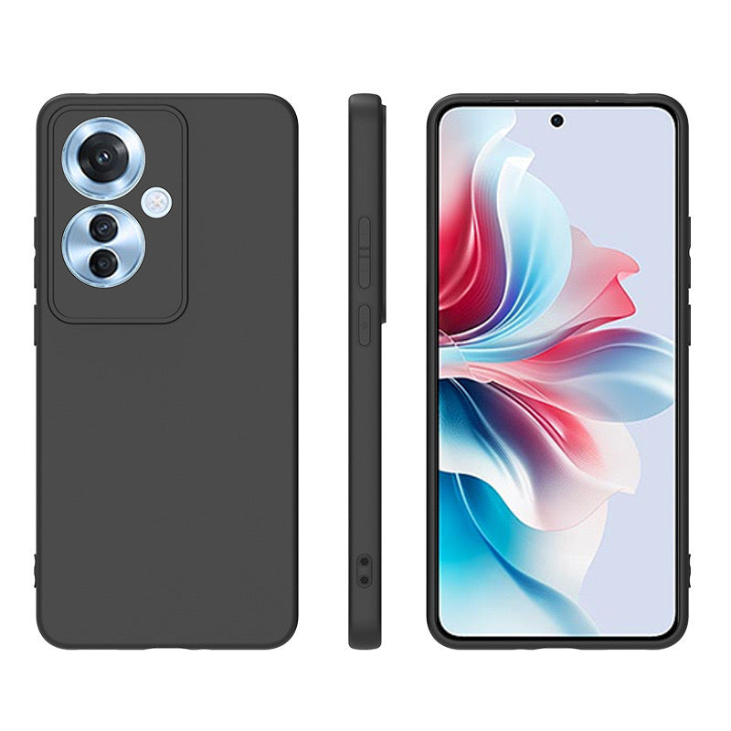 For Oppo Reno11 F 5G Case Precise Cutouts Drop-resistant TPU Phone Cover