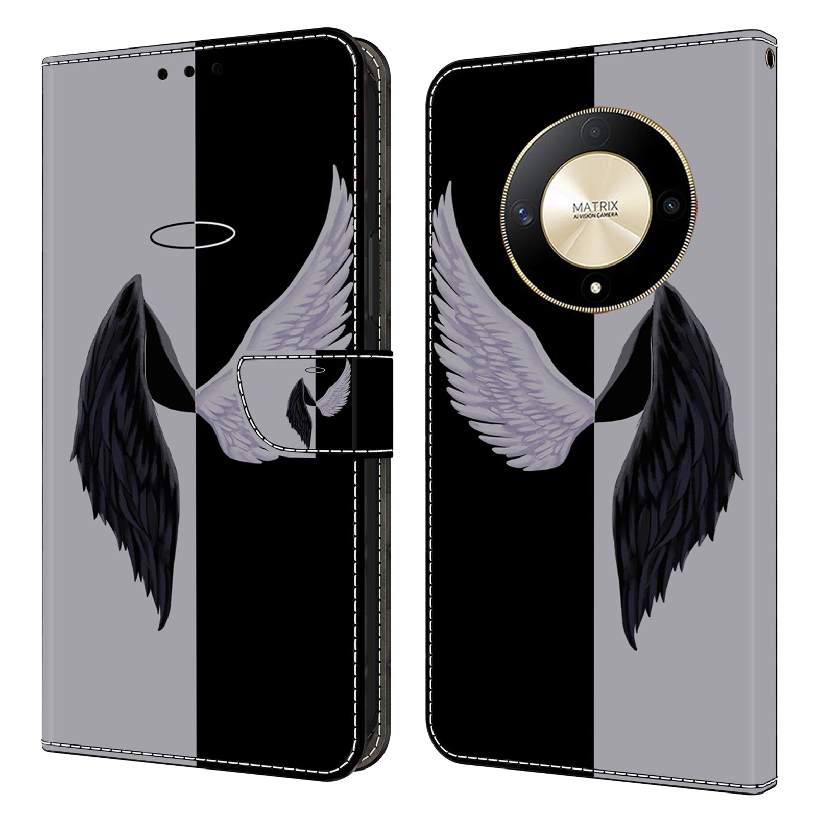 For Honor Magic6 Lite 5G / X9b 5G / X50 5G Case 3D Pattern PU Leather Wallet Flip Phone Cover
