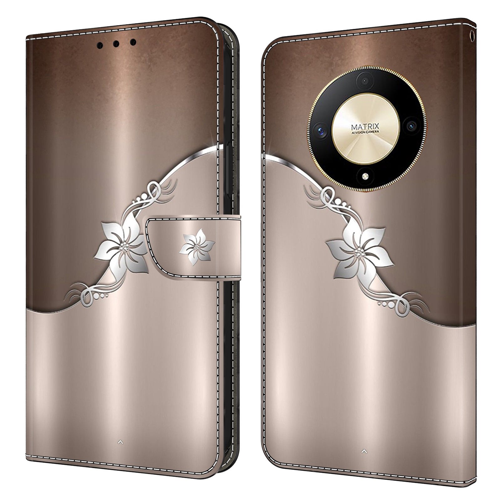 For Honor Magic6 Lite 5G / X9b 5G / X50 5G Case 3D Pattern PU Leather Wallet Flip Phone Cover