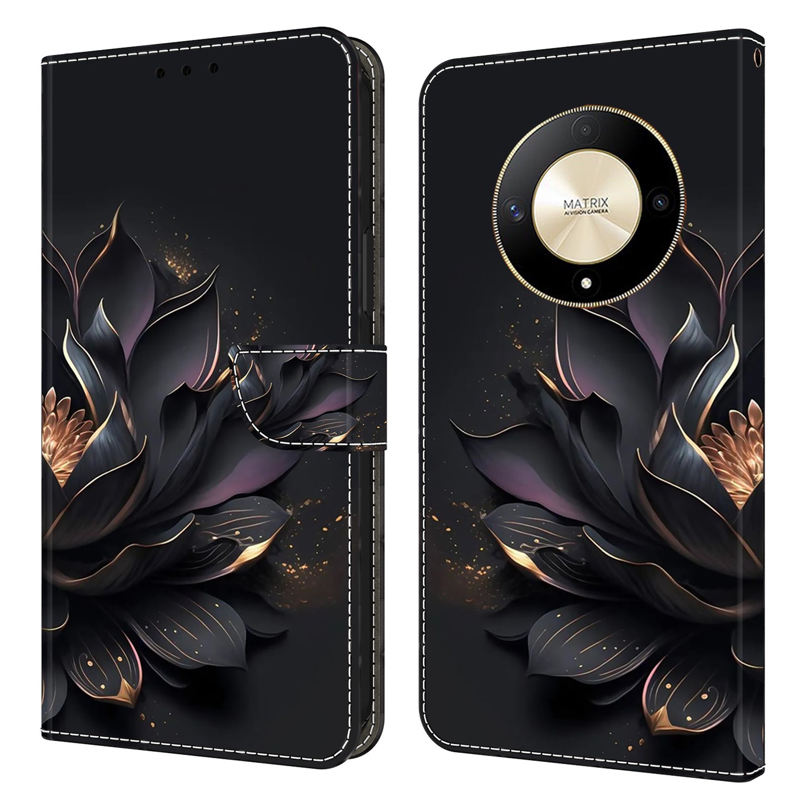 For Honor Magic6 Lite 5G / X9b 5G / X50 5G Case 3D Pattern PU Leather Wallet Flip Phone Cover