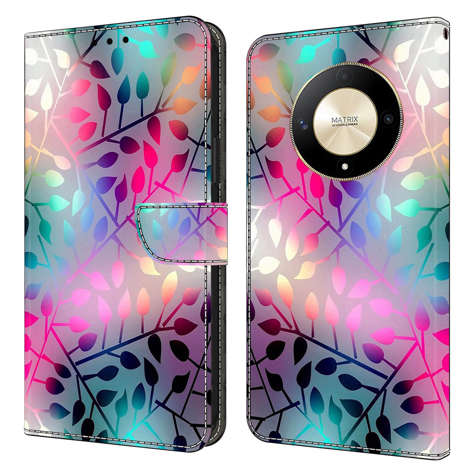 For Honor Magic6 Lite 5G / X9b 5G / X50 5G Case 3D Pattern PU Leather Wallet Flip Phone Cover