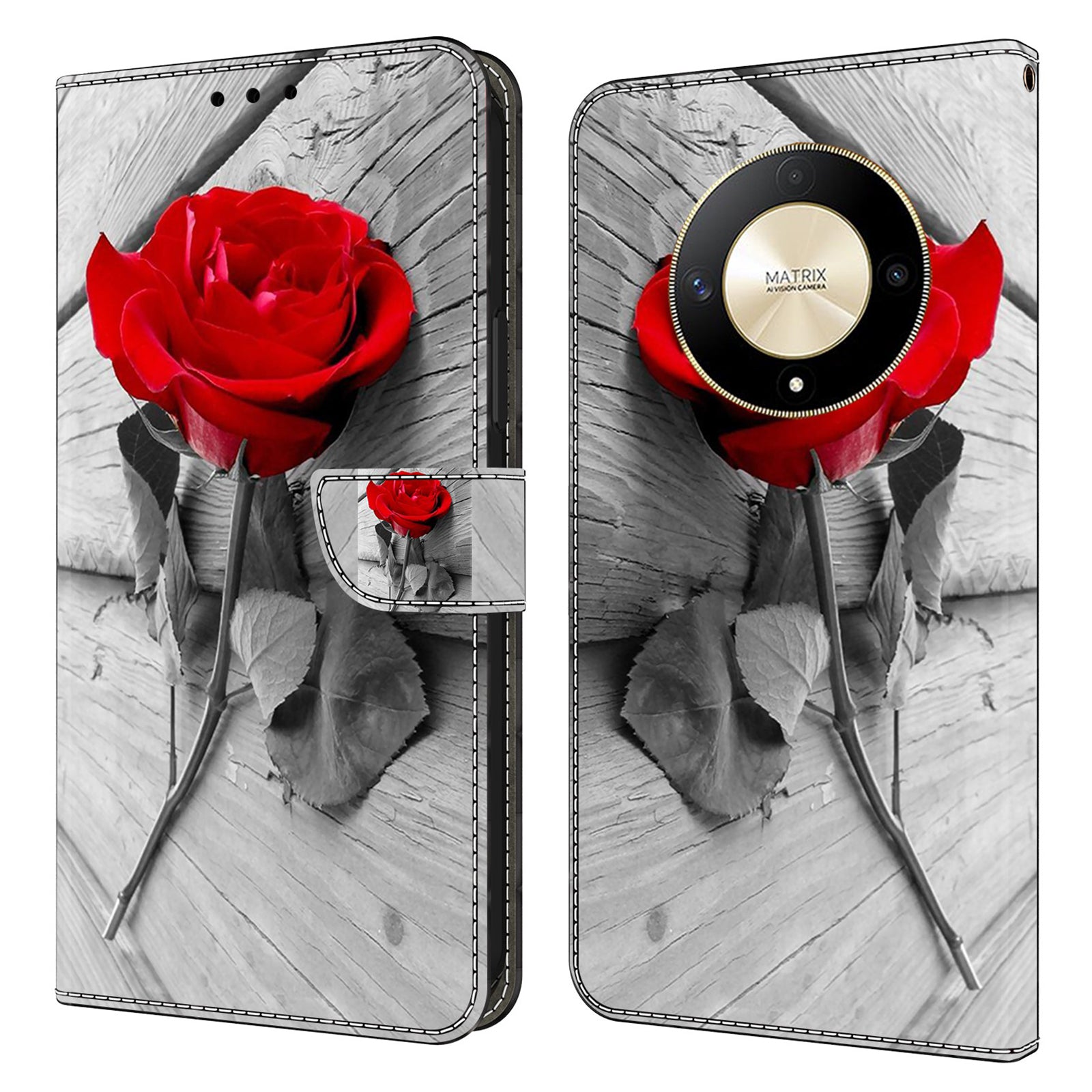 For Honor Magic6 Lite 5G / X9b 5G / X50 5G Case 3D Pattern PU Leather Wallet Flip Phone Cover