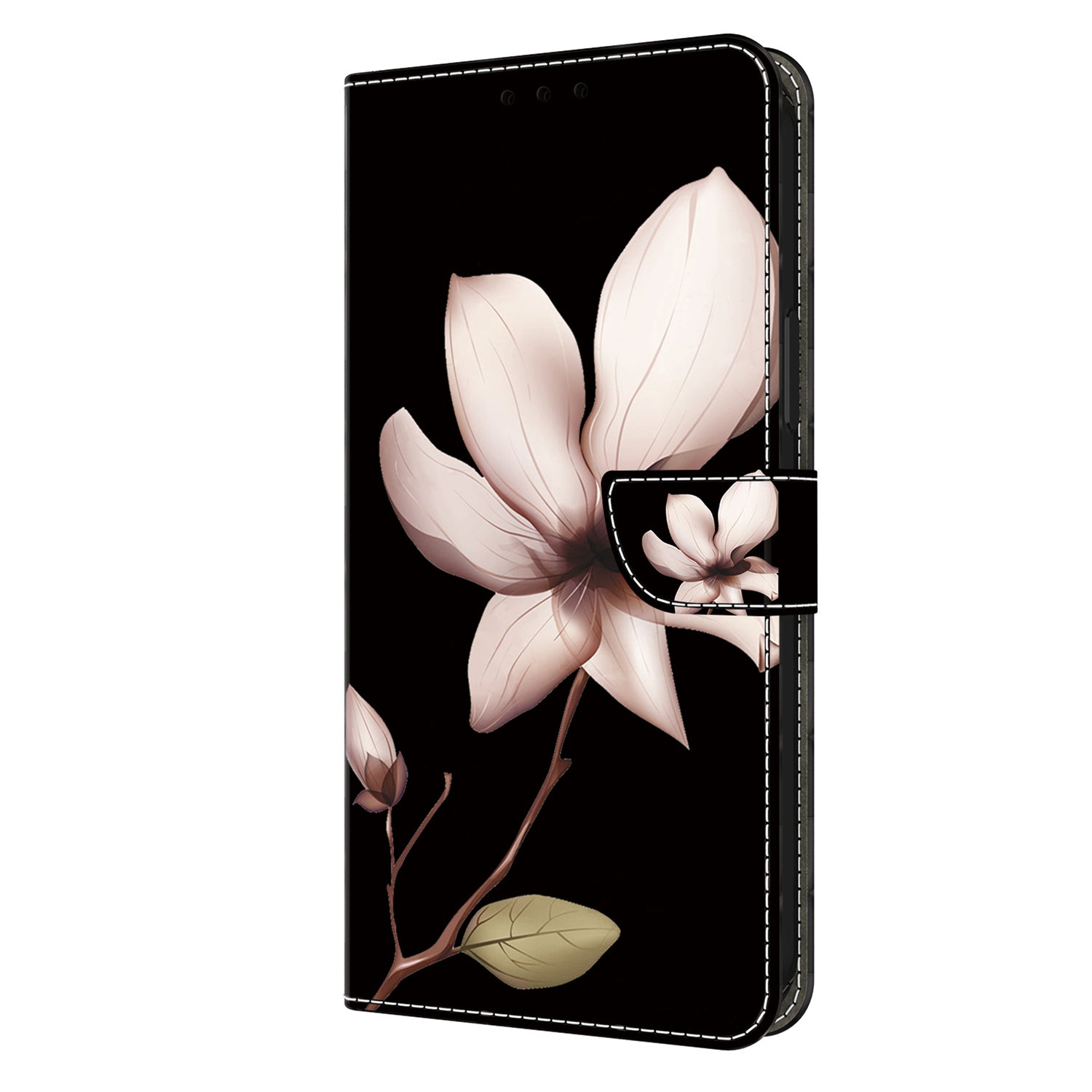 For Motorola Moto G34 5G Case PU Leather 3D Pattern Wallet Phone Cover with Standing Function