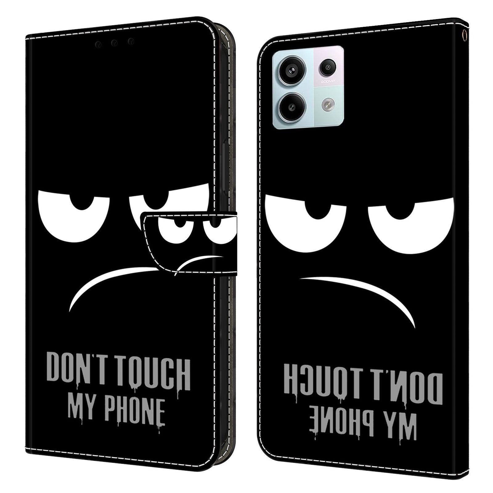 For Xiaomi Redmi Note 13 Pro 5G / Poco X6 5G Case 3D Pattern Flip Wallet PU Leather Phone Cover