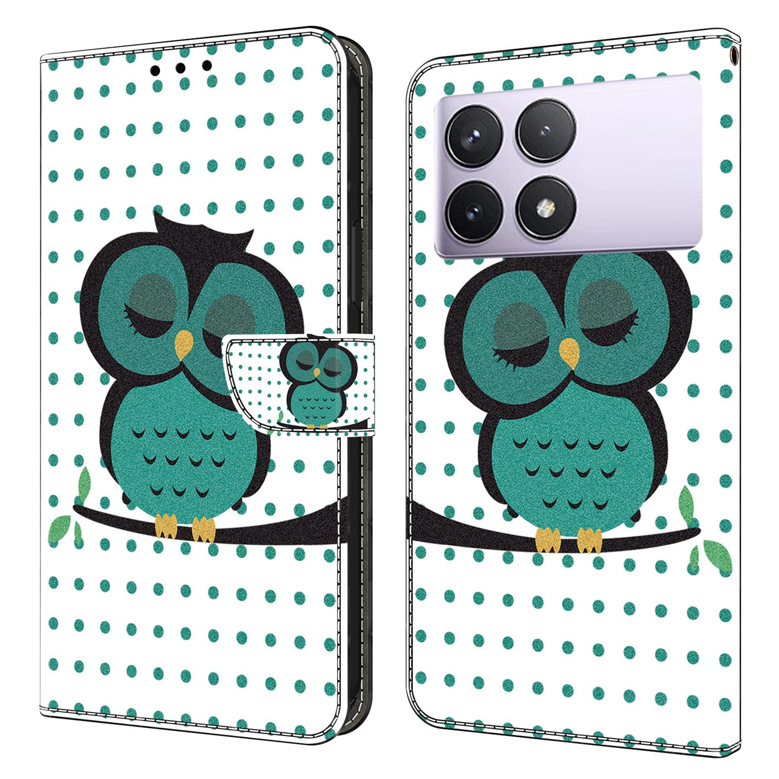For Xiaomi Redmi K70E 5G / Poco X6 Pro 5G Case Wallet 3D Pattern PU Leather Phone Cover