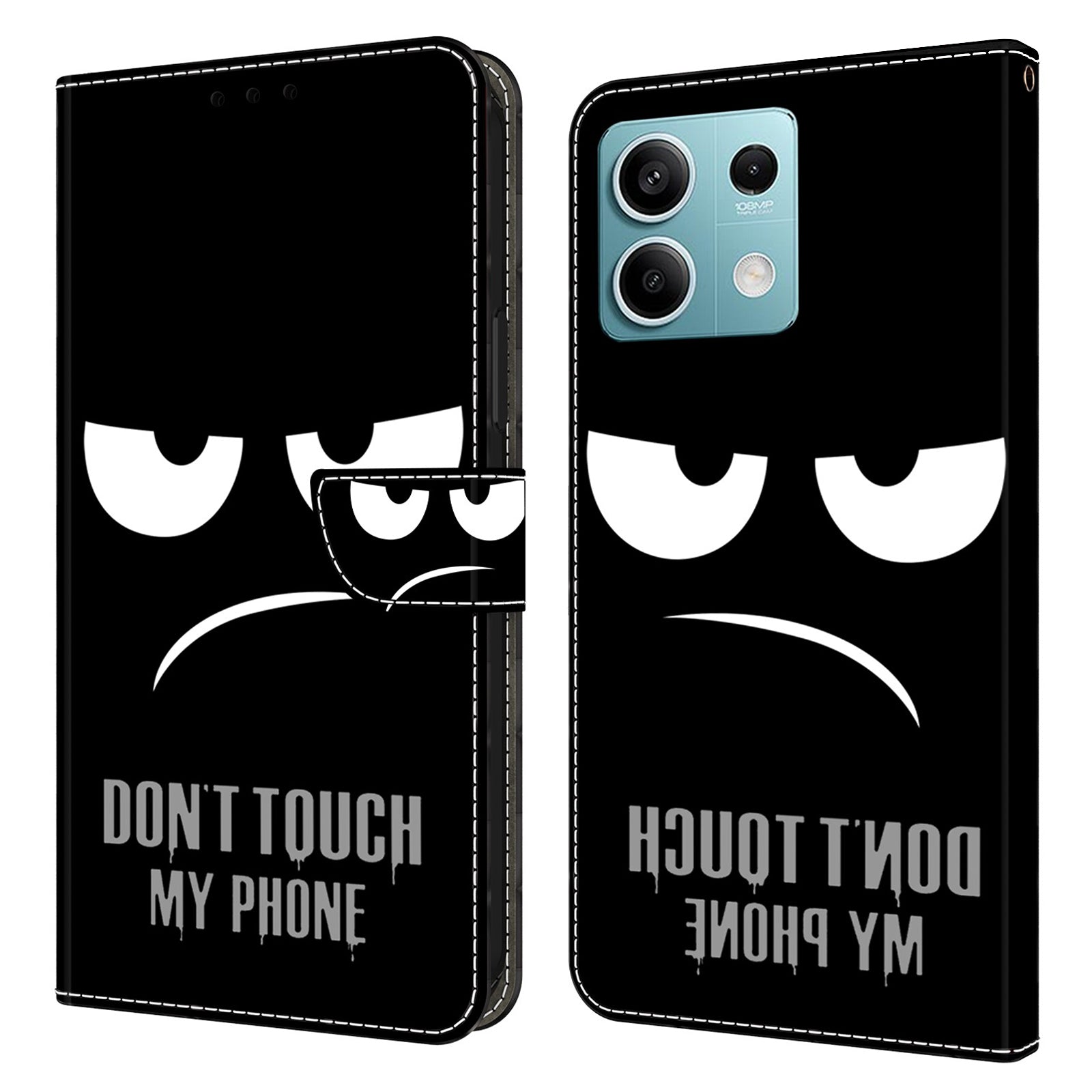 For Xiaomi Redmi Note 13 5G Wallet Case 3D Pattern PU Leather Folio Protective Cover