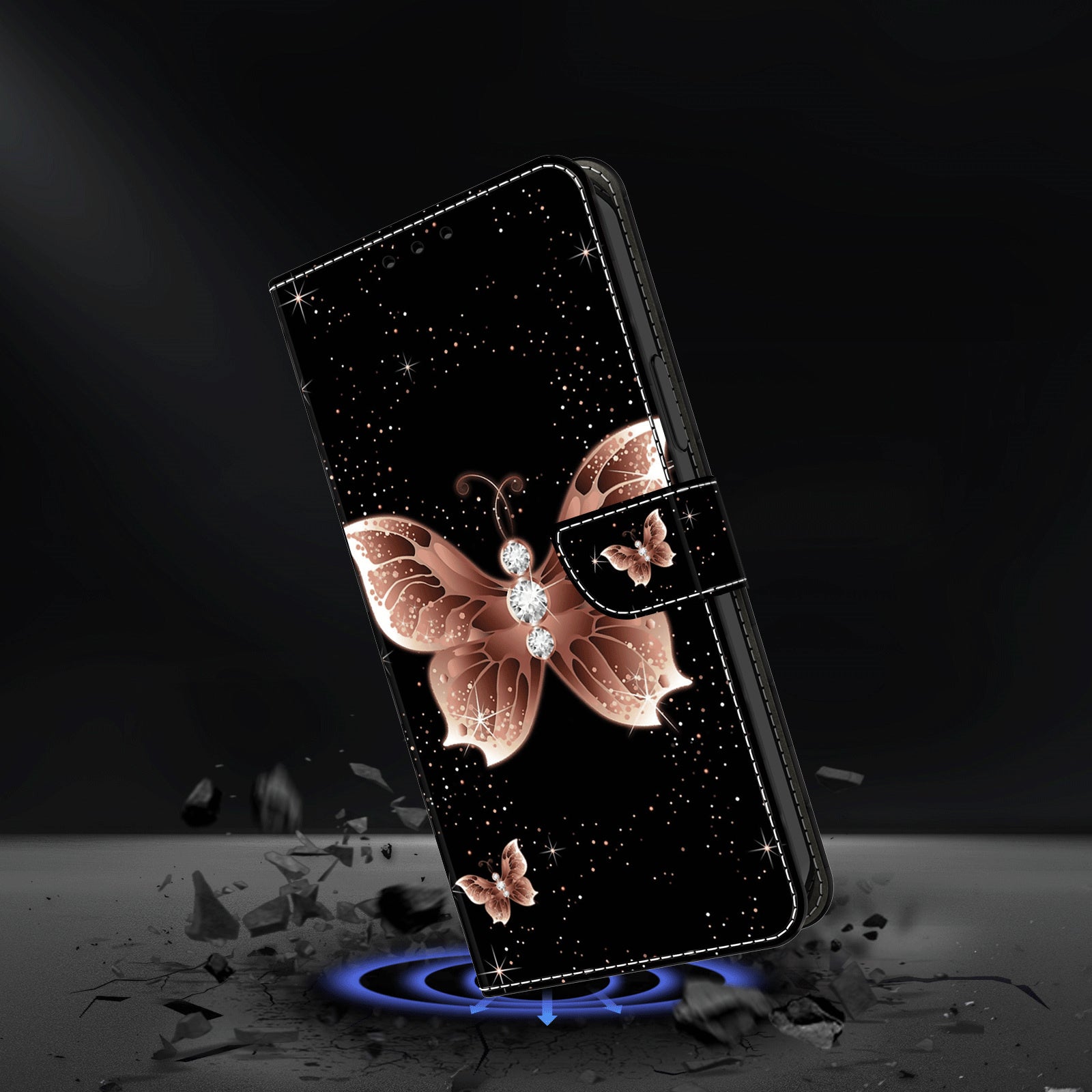 For Xiaomi Redmi Note 13 Pro 5G / Poco X6 5G Case 3D Pattern Printing Leather Wallet Phone Shell