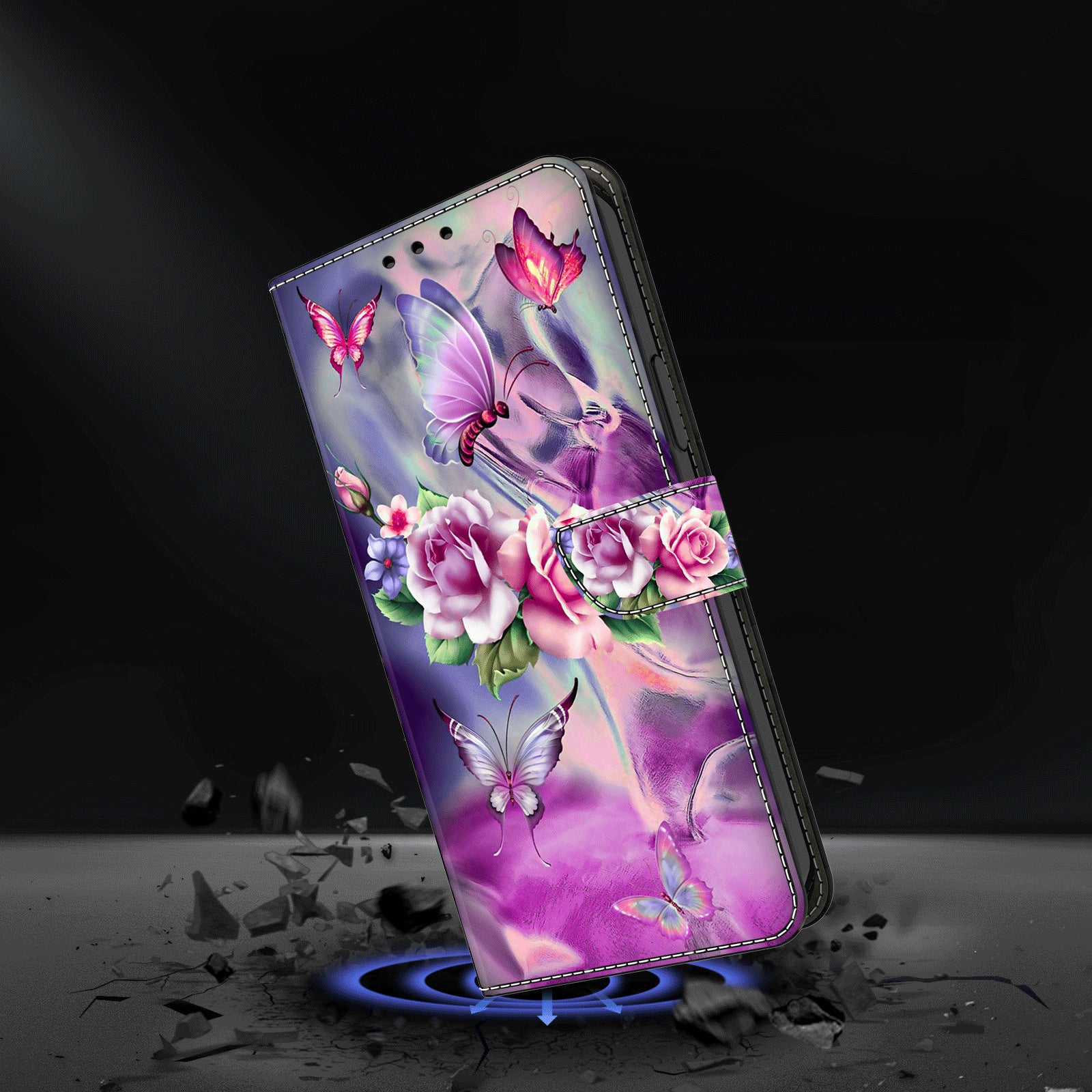 For Xiaomi Redmi K70E 5G / Poco X6 Pro 5G Leather Flip Cover 3D Pattern Printing Wallet Phone Case