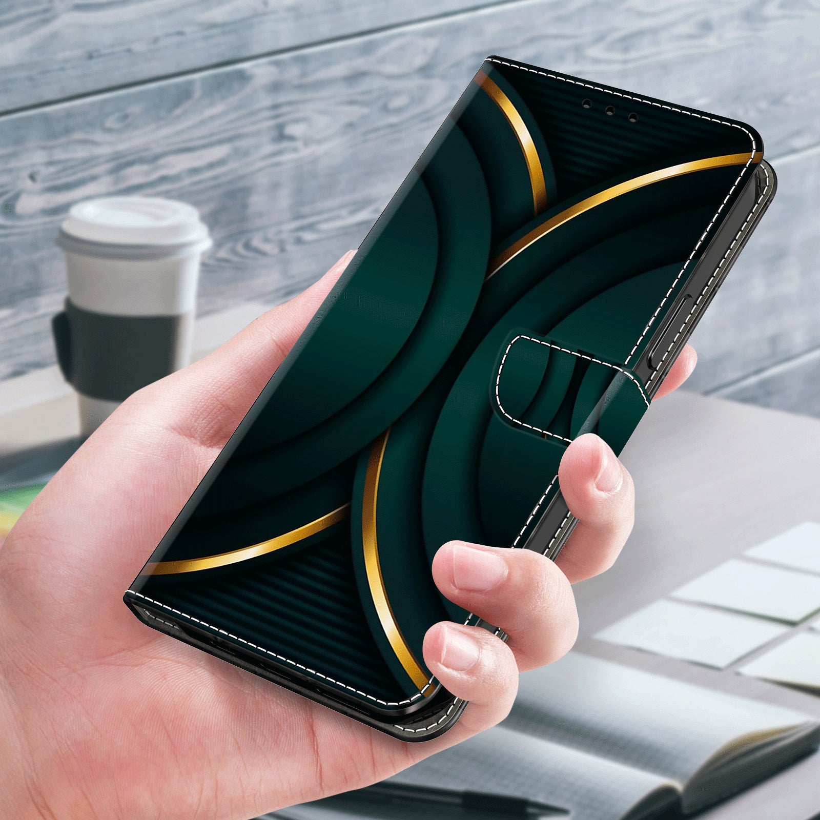 For Motorola Moto G24 4G / G04 4G Wallet Cover 3D Pattern Printing Leather Phone Case