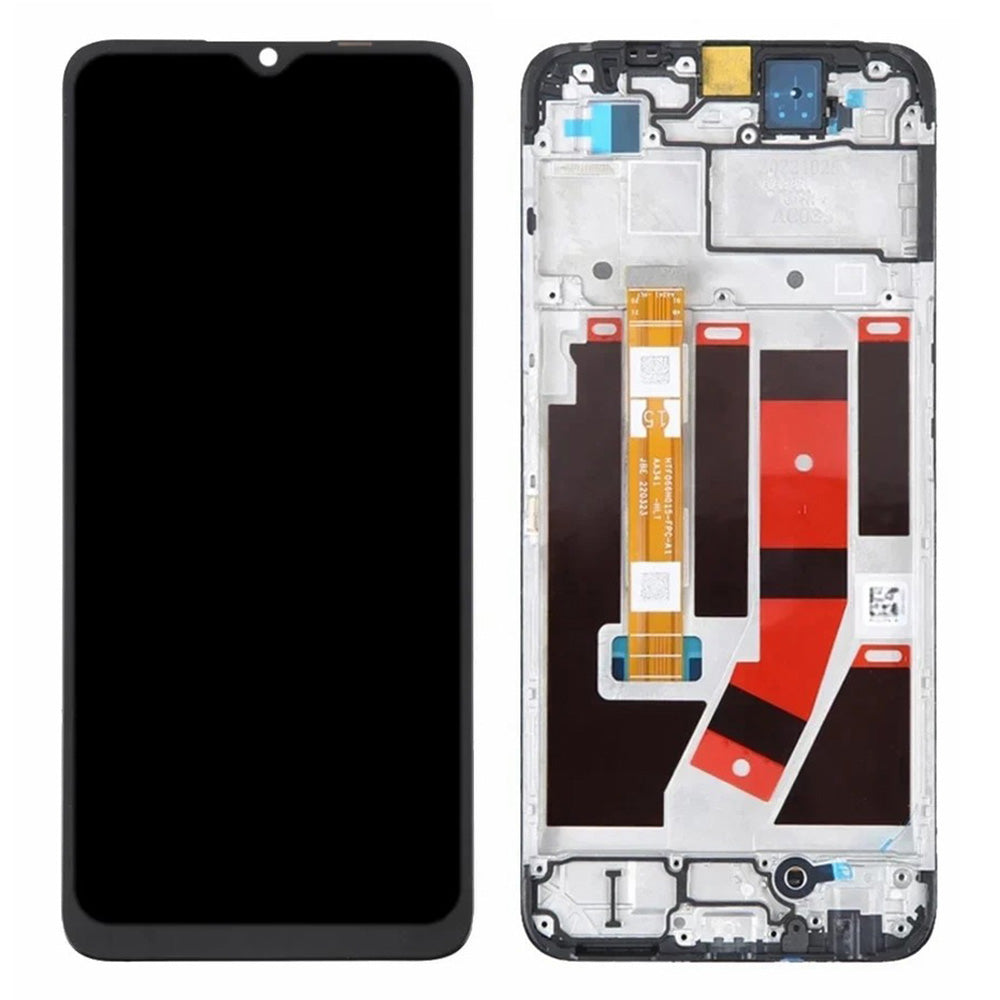 For Oppo A38 4G / A18 4G Grade S IPS LCD OEM Screen and Digitizer Assembly + Frame Part (without Logo)