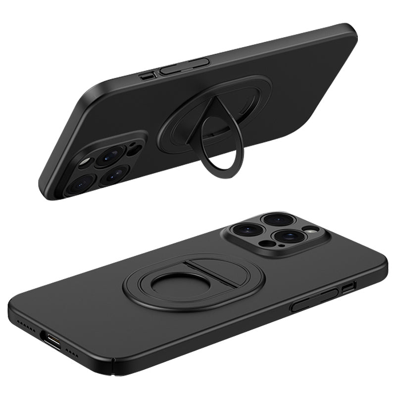 For iPhone 14 Pro Max Cell Phone Case Frosted Finish Anti-scratch Shell Compatible with MagSafe