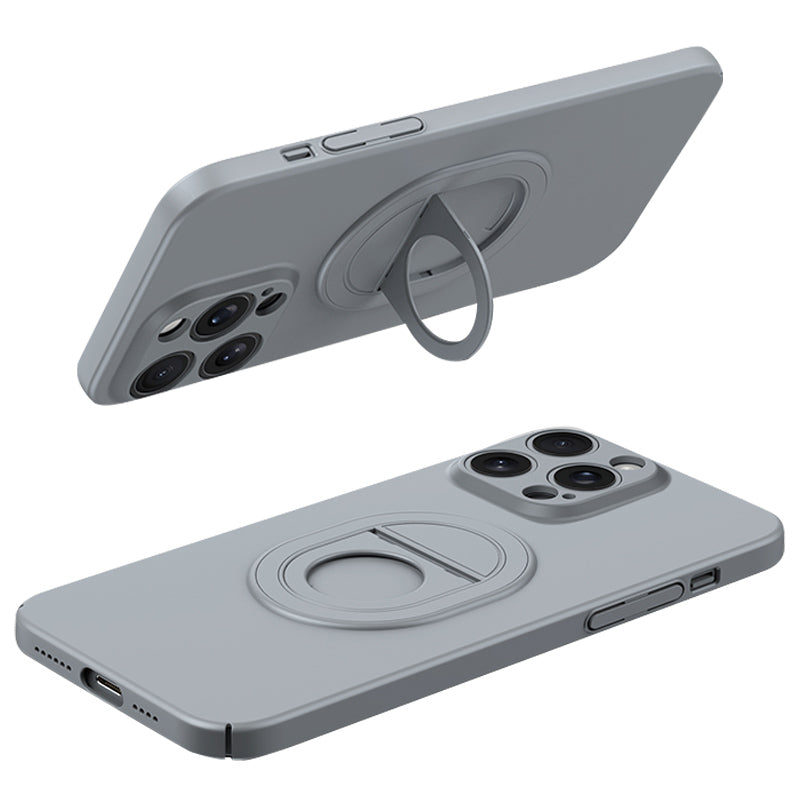 For iPhone 14 Pro Max Cell Phone Case Frosted Finish Anti-scratch Shell Compatible with MagSafe