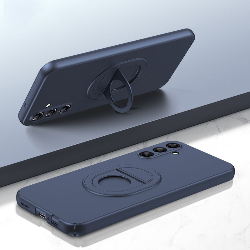 For Samsung Galaxy A14 4G / 5G Case Compatible with MagSafe Matte Kickstand PC Phone Cover