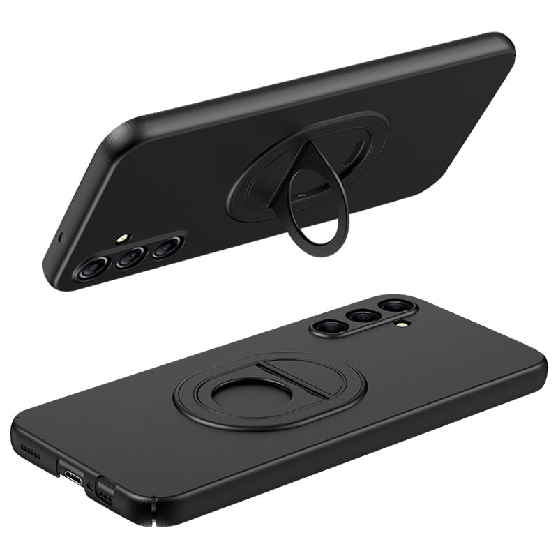 For Samsung Galaxy A14 4G / 5G Case Compatible with MagSafe Matte Kickstand PC Phone Cover