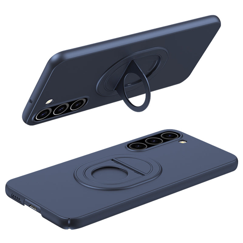 For Samsung Galaxy S23 Phone Case Hard Plastic Kickstand Cover Compatible with MagSafe